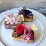 お花のケーキ作り