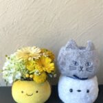 ふわふわ♥アニマルポットアレンジメント